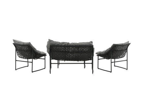 Rebellenclub Loungeset Limone - Zwart