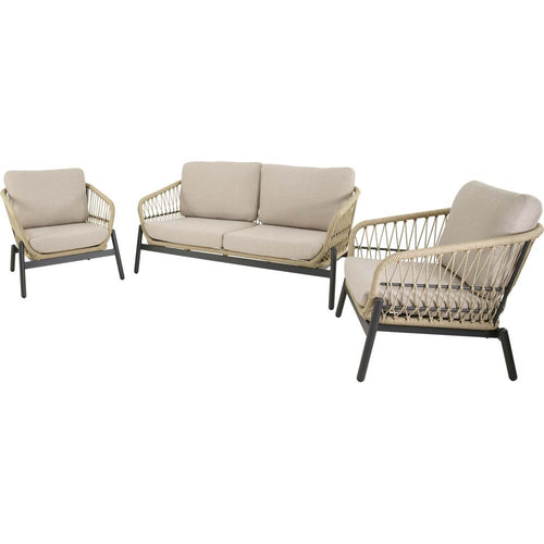 Lesli Living loungebank Zavi - beige - 163,5x83x72,5cm