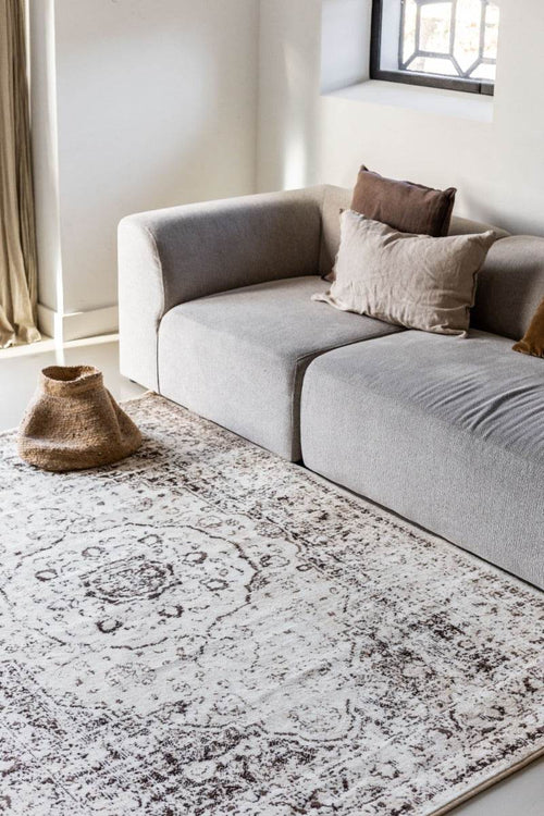 Interieur05 Vintage vloerkleed Arya bruin/beige - 275 x 185 cm