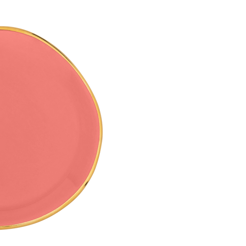 Urban Nature Culture Good Morning bord - Burnt Coral - Ø9cm - Ø 9x0.9cm