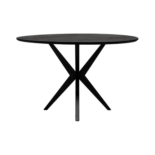 Kick eettafel Havard - 120cm - Zwart - vtwonen shop
