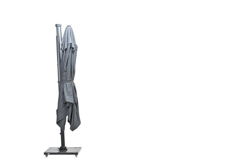 Hawaii Big Pole parasol - 3,5x3,5m - telescopisch - royal antraciet - vtwonen shop