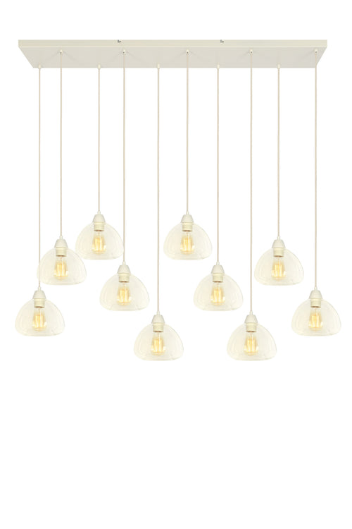 Light & Living hanglamp BISHO - wit - 120x19x14cm - vtwonen shop