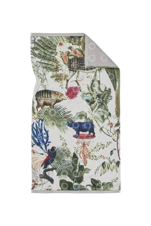 MOOOI Menagerie - Douchehanddoek - Ivoor - 55x100 / 22x40 Inch cm - vtwonen shop