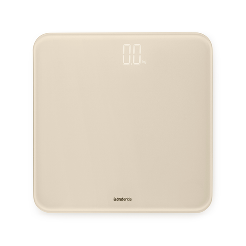Brabantia ReNew Digitale personenweegschaal, op batterijen - Soft Beige