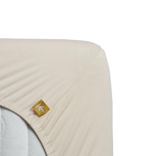 Beddinghouse - Jersey - 95% katoen - 5% lycra - Topper Hoeslaken - 120x220 cm - Naturel