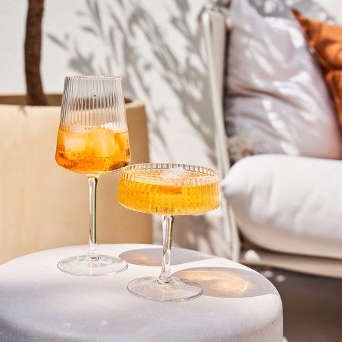 S|P Collection - Champagneglas 23cl coupe Ray - Set van 4 - vtwonen shop