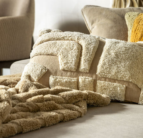 Dutch Decor set sierkussens - Milas en Cara - Beige - vtwonen shop