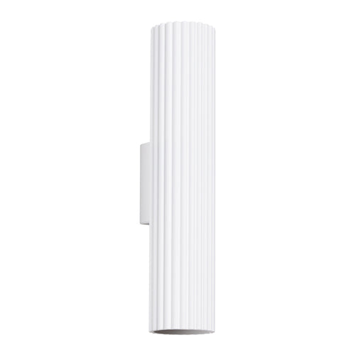 Sollux Lighting Wandlamp KARBON 30 wit - 6,5x8,5x30cm
