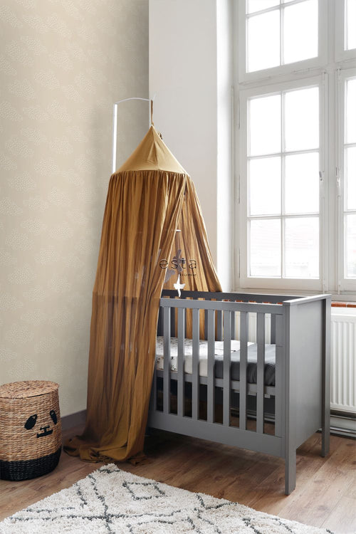 ESTAhome behang wolkjes beige - 53 cm x 10.05 m - 139515