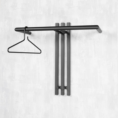 Spinder Design kapstok Senza 1 - Zwart - 2 haken - vtwonen shop