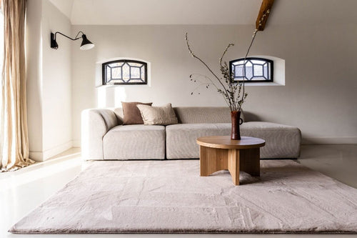 Interieur05 Zacht Hoogpolig Vloerkleed Lux Beige / Taupe - 240 x 330 cm - vtwonen shop