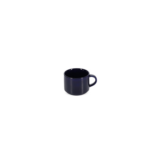 S|P Collection - Kop 25cl midnight blue Aster - Set van 4