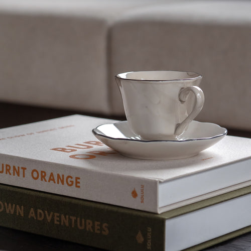 The Table Attic Kop en Schotel 140 ml Sea Salt - vtwonen shop