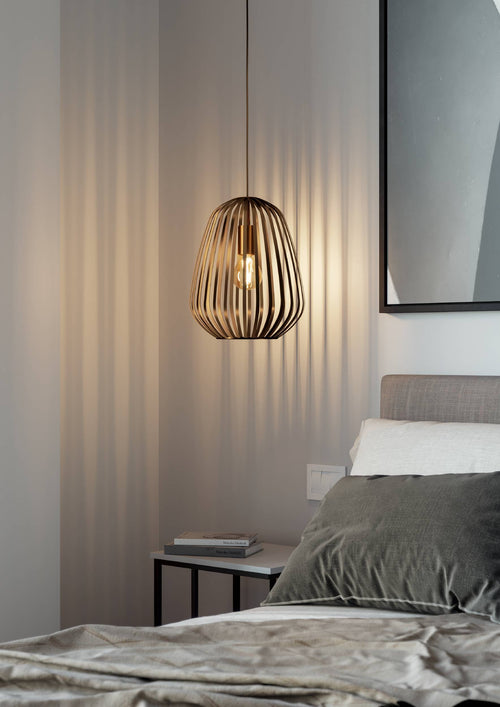 EGLO hanglamp Espinal - e27 - ø 28 cm - brons - staal - vtwonen shop