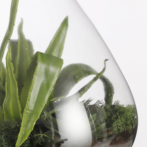 Mica Decorations Emily Voorraadpot - H32 x Ø30 cm - Gerecycled Glas - Transparant
