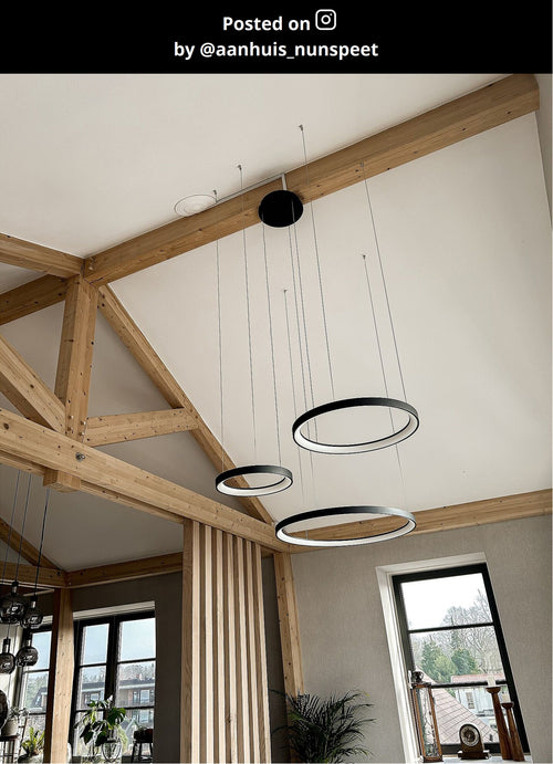 Lucide hanglamp VIDAL - Geïntegreerde LED - Zwart - vtwonen shop