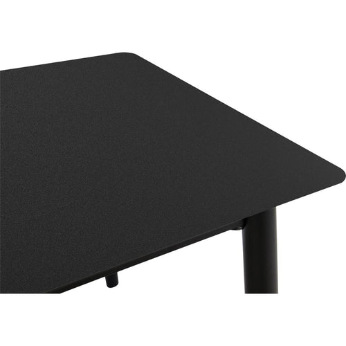 Lesli Living tuintafel Crest - zwart - 180x90x75cm