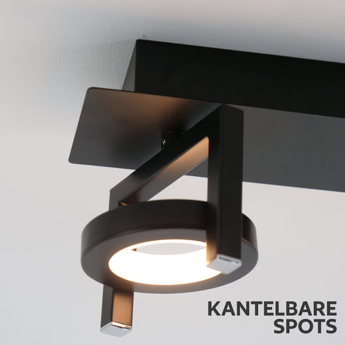 EGLO spot Trastanello - led - 3 lichts - zwart - vtwonen shop