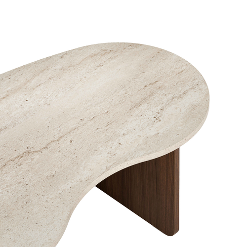 Calicosy - Salontafel MOSS - Donker hout 110x60x40 cm