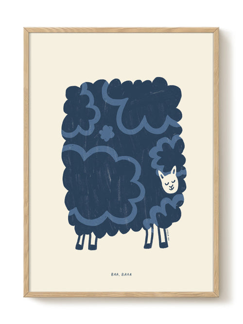 Anouk - Baa, Baaa - PSTR studio Kunst Poster - vtwonen shop