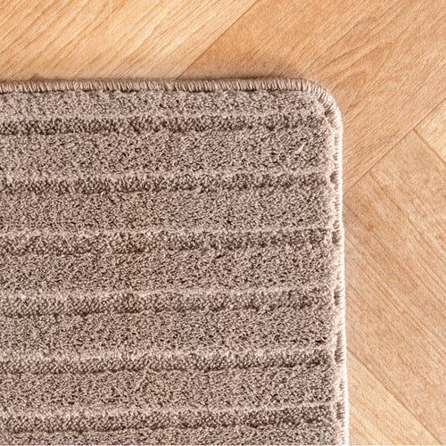 Mrcarpet Vloerkleed Scandinavisch taupe hoog/laag Rosa 160 x 230cm