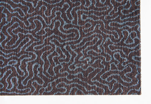 Jackies vloerkleed 9002 Coral - Zwart - 140 x 200 cm