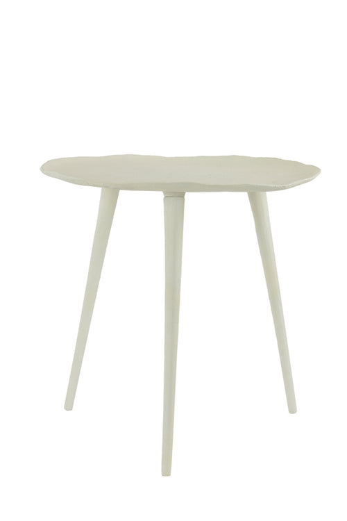 Light & Living bijzettafel ASARPAI - Ø46x44cm - wit
