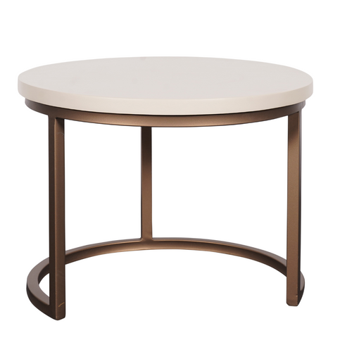 Starfurn  salontafel Madison - beige - 70x70x45cm