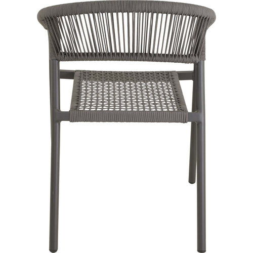 Lesli Living bistrostoel Nagano - grijs - 56x63x78cm