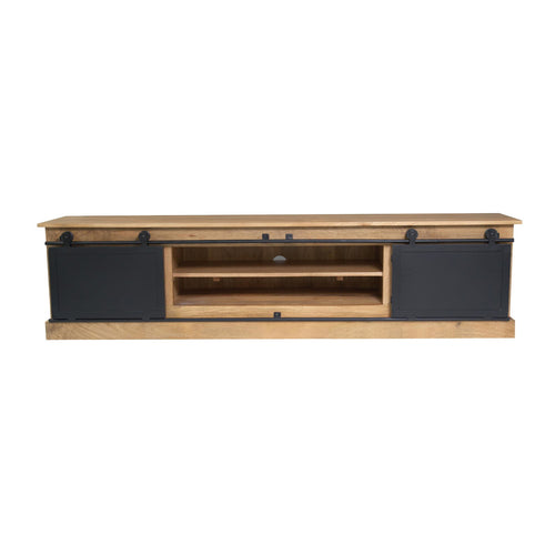 Starfurn Tv-meubel Fresno - Naturel Hout - 200x45x50cm