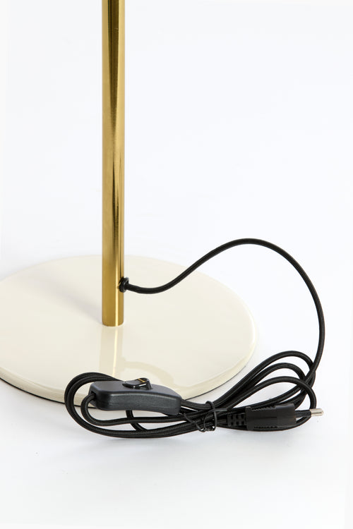 Light & Living tafellamp SURIN - Ø26x47cm - wit