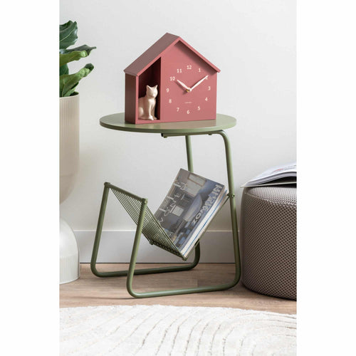 Leitmotiv bijzettafel Riqueza Revista - groen - Ø40cm