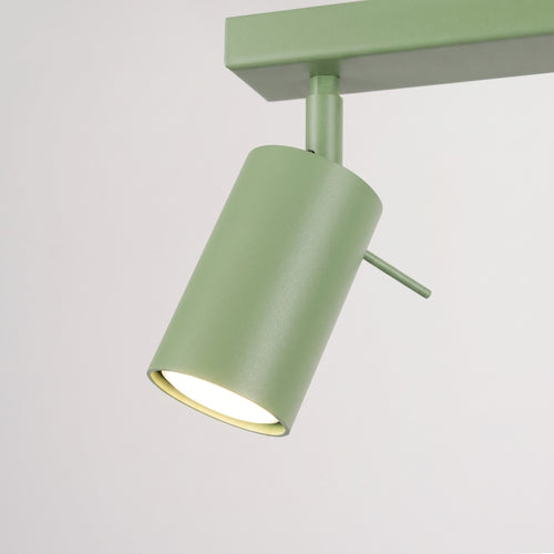 Sollux Lighting Plafondlamp RING 3L salie - 45x6x16cm