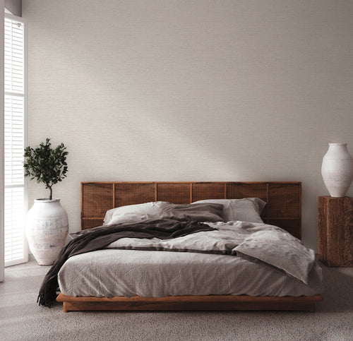 Livingwalls behang geschilderd effect licht crème beige - 53 cm x 10.05 m - AS-378574