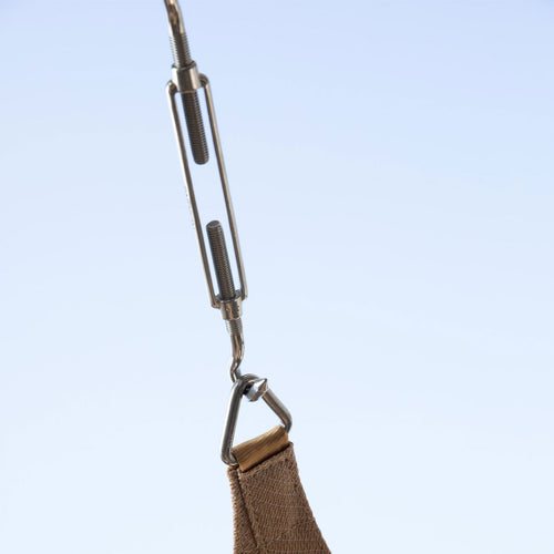 Platinum spanmoer M8 2 x haak - RVS