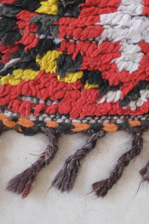 AFK Living vloerkleed Berber - handgemaakt - Wol- en katoenmix - 287 x 90 cm