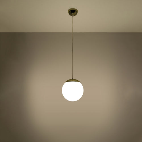 Sollux Lighting Hanglamp UGO 20 goudkleurig - 20x20x110cm