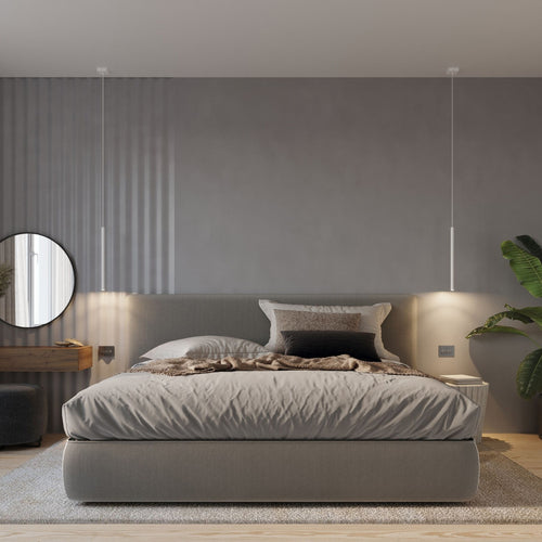 Sollux Lighting Hanglamp PASTELO 1 wit - 8x8x100cm