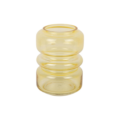 Present Time vaas Maravillo - geel - Ø14.5cm - vtwonen shop