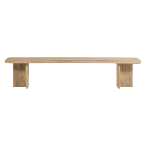 WOOOD eetbankje 220 cm Ato - Mangohout - Naturel - 47x220x45
