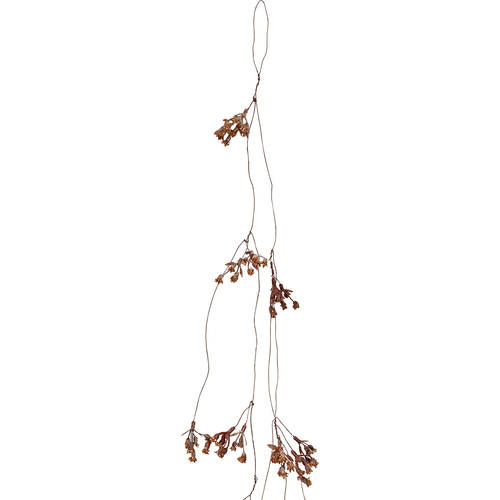 Sia Deco Hangende Guirlande Met Kleine Kunstbloemen - bruin - H80 - vtwonen shop