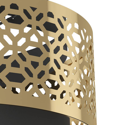 EGLO plafondlamp Sandbach - e27 - ø 42 cm - zwart/goud - staal