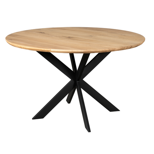 Starfurn  eettafel Ferris - bruin - 130x130x76cm - vtwonen shop