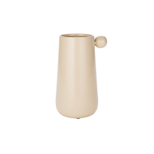 Dutchbone Dot Vaas M Beige