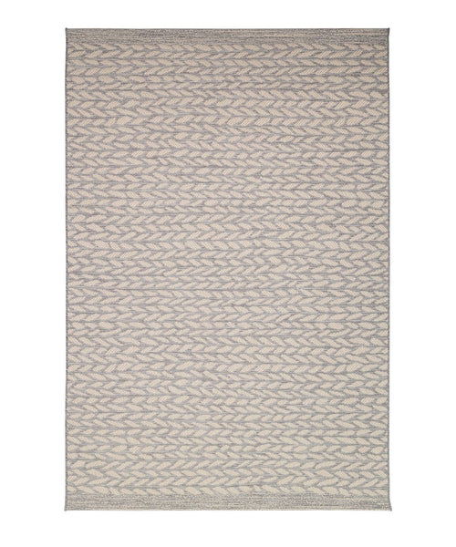 AFK Living vloerkleed  - voor binnen en buiten - grijs - 80 x 200 cm