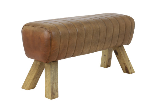 Light & Living bank RAMY - 90x31x46cm - bruin - vtwonen shop