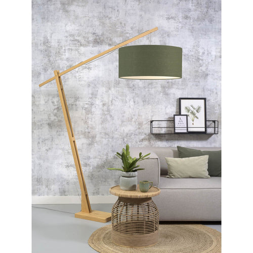 GOOD&MOJO vloerlamp Montblanc - bruin - 175x60x207cm - vtwonen shop
