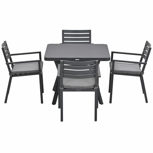 Garden Impressions tuinset Amarillo - Mina - donker grijs - 90x90 cm - 5-delig - vtwonen shop