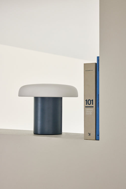 Hübsch tafellamp Ateliers - glas/ijzer - ø25xh20cm, e27